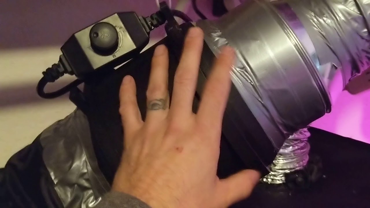VENTILATION for CHEAP Budget Marijuana grow tent Ep.4