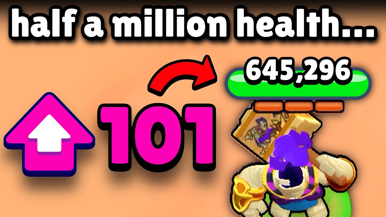How I Absolutely DESTROYED The Health World Record in Brawl Stars…
