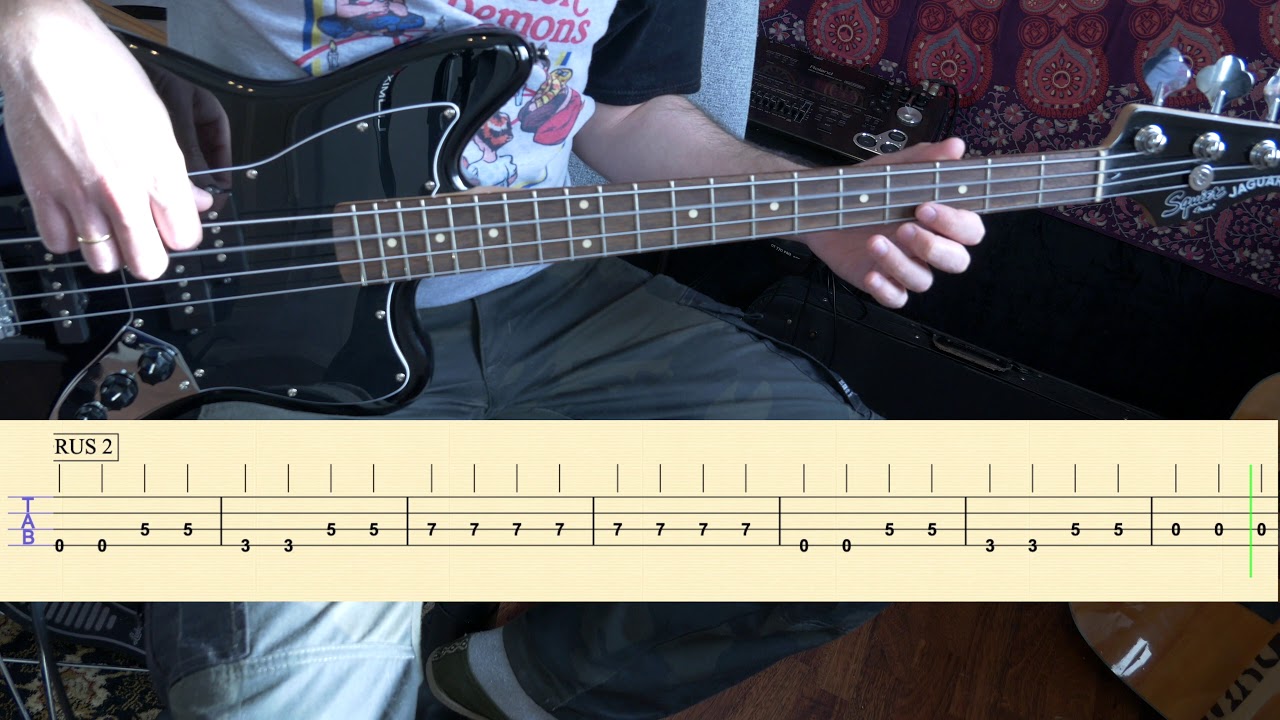 Paint it Black - Bass lesson