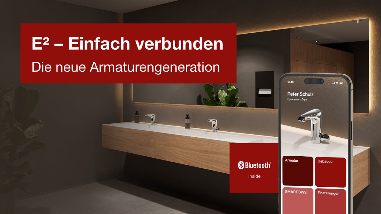 E&sup2; &ndash; Einfach verbunden | Die neue Armaturengeneration von SCHELL