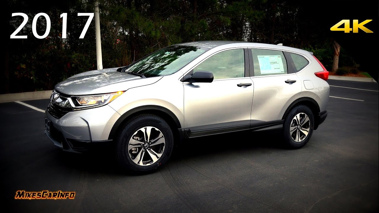 👉 2017 Honda CRV LX - Detailed Look in 4K