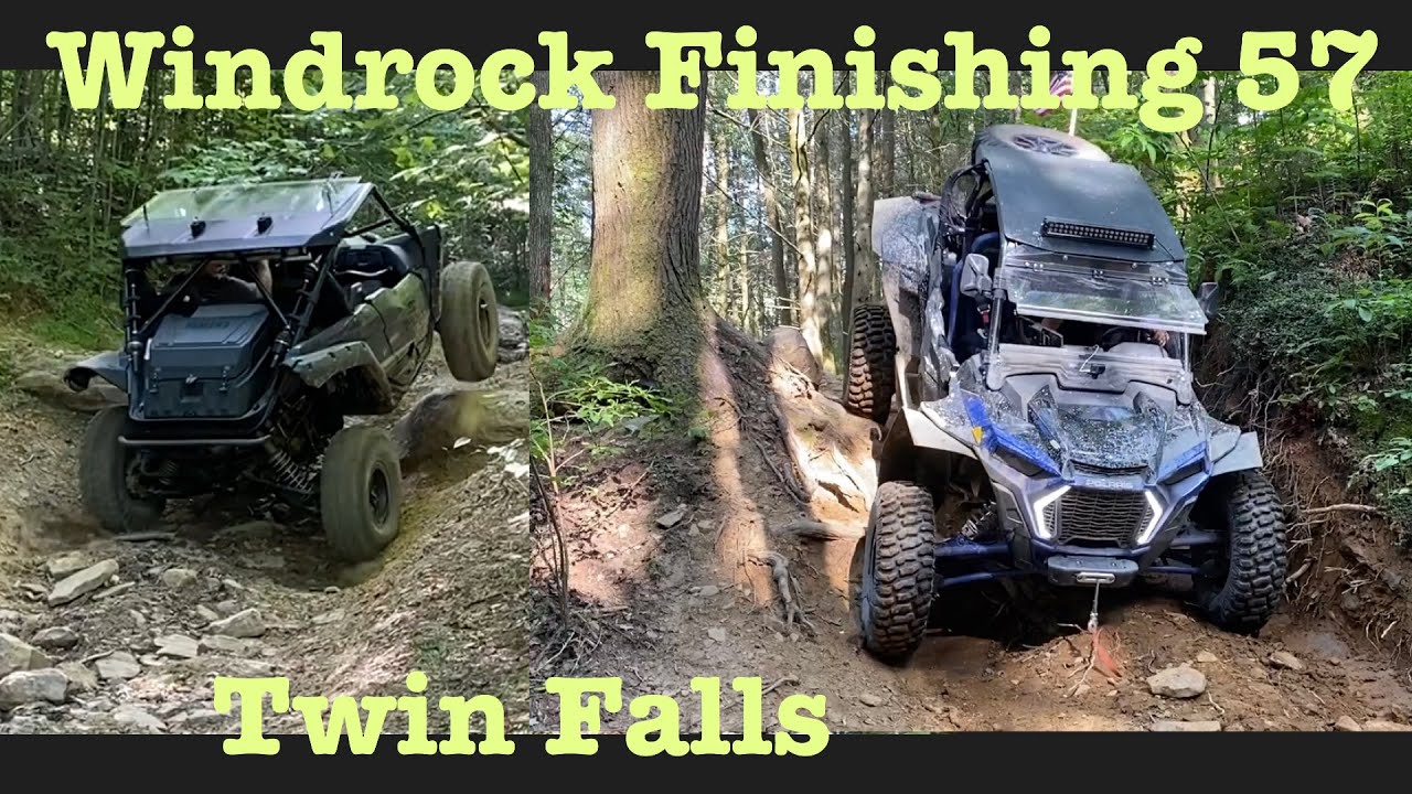 Windrock Finishing Trail 57 and Twin Falls. YXZ/Turbo S.