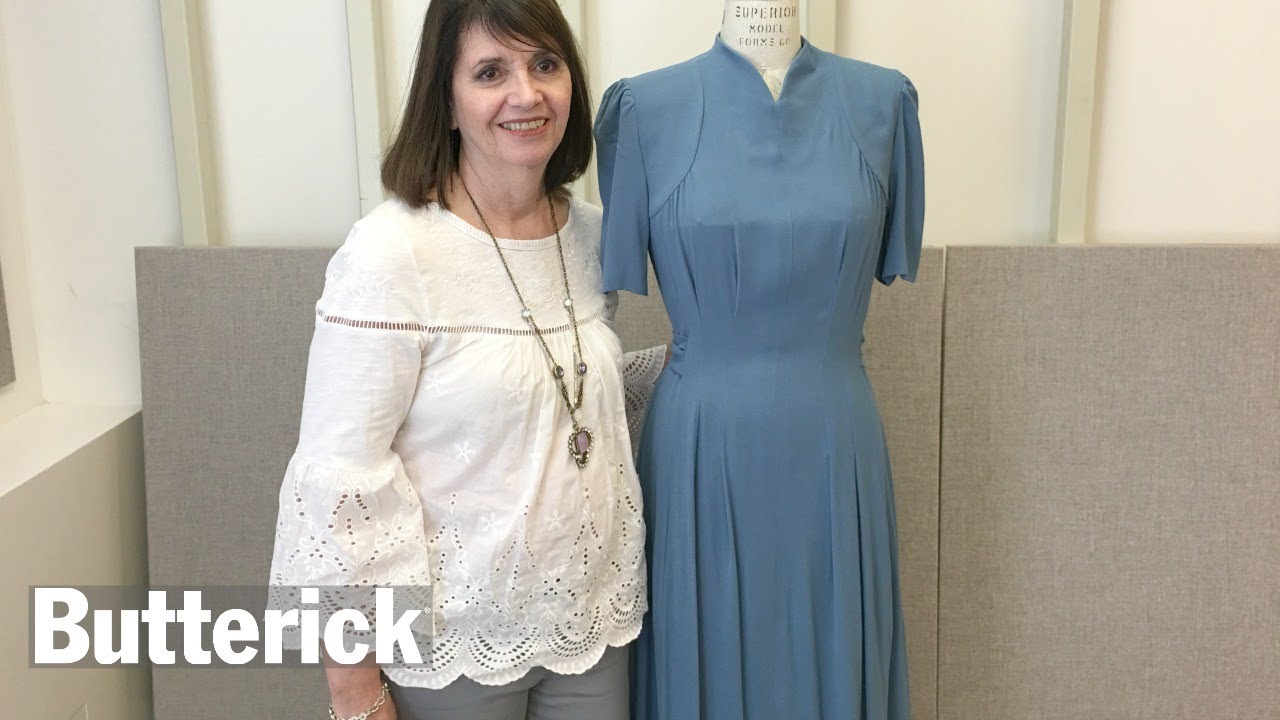Closer Look: Butterick B6485 Retro Dress