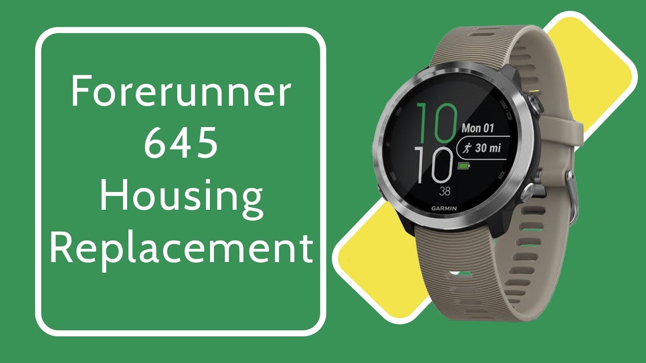 Держатель для музыкального браслета Garmin Forerunner 645 и 645, основной корпус + руководство по...