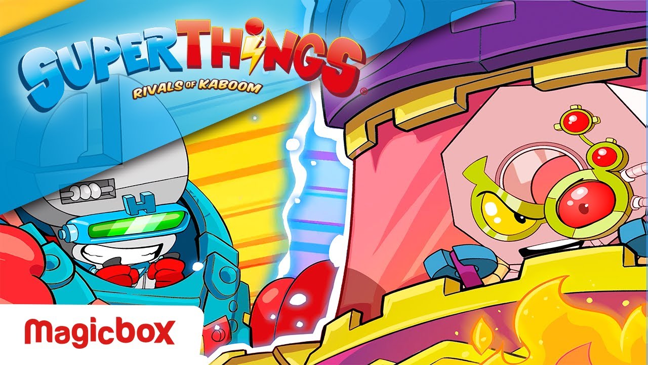 ⚡ EPISODIOS SUPERTHINGS ⚡| Ep 11 | El combate de Powerbots 💥 | Serie de DIBUJOS para NIÑOS