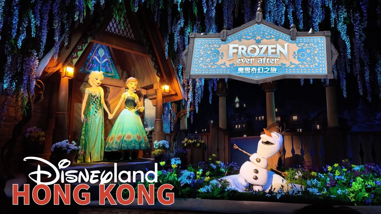Frozen Ever After! - Hong Kong Disneyland (4k lowlight pov)