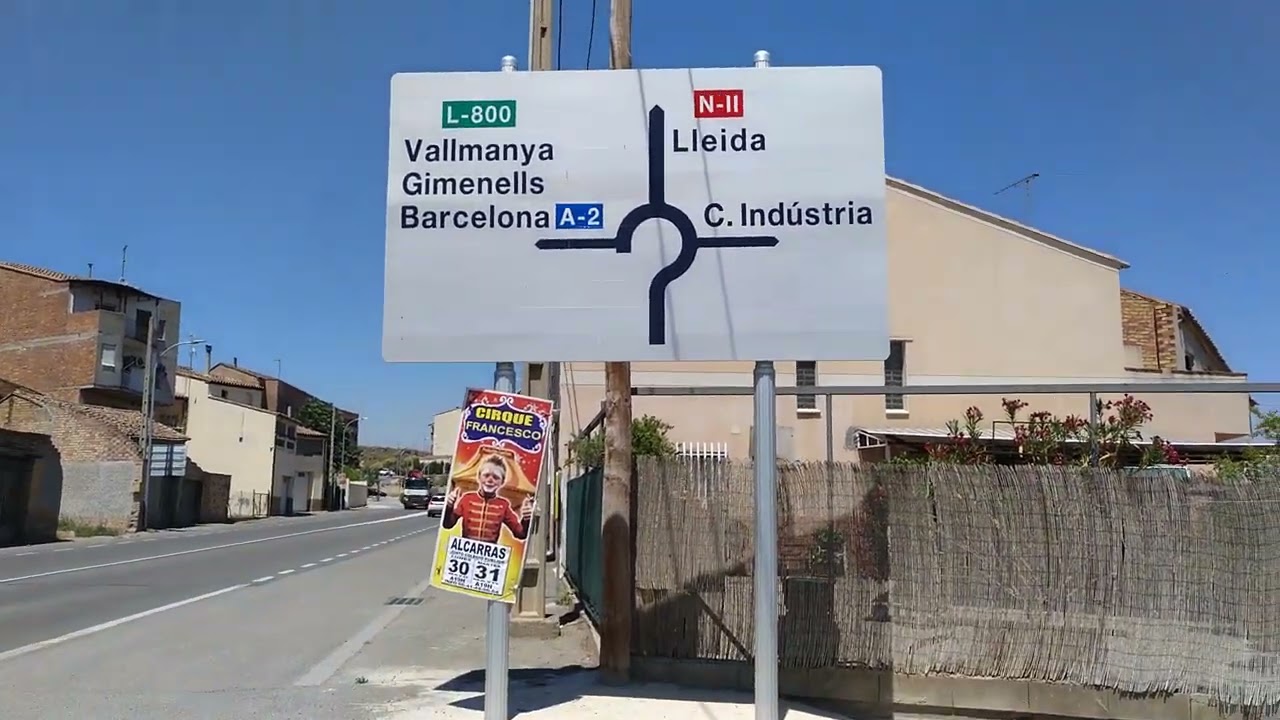 (alcarras,). القرية. التي تبعد عن ليريدا 8km حوالي 15 دقيقة