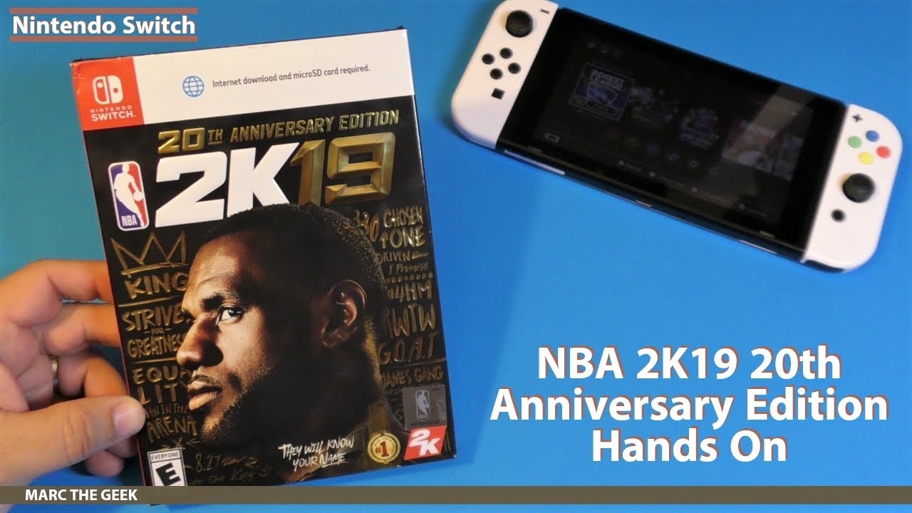 NBA 2K19 20th Anniversary Edition Hands On