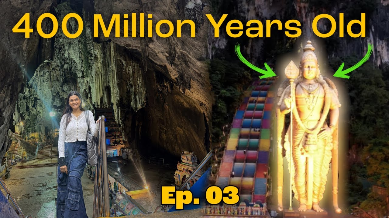THIS IS WHAT I SAW IN BATU CAVES - MALAYSIA ep.03 || RiderGirl Vishakha🇮🇳