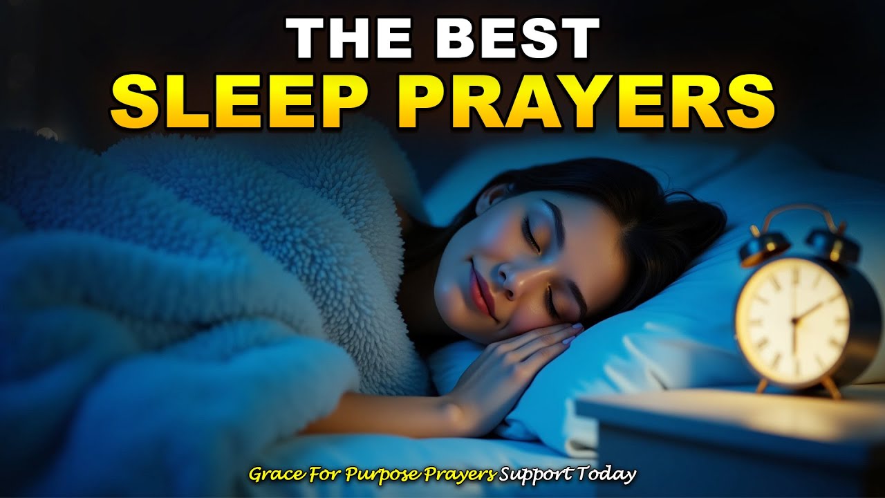 The Best Prayers To Fall Asleep Blessed In God's Presence | Peaceful Bible Sleep Talkdown