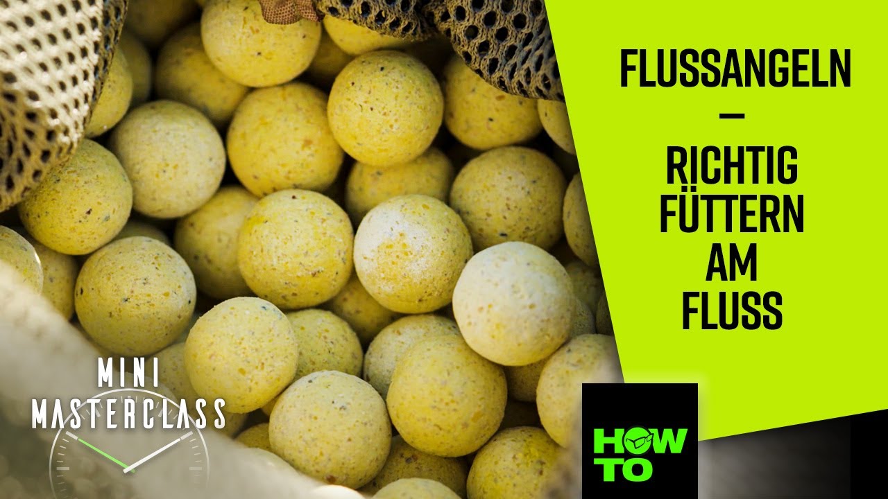 Korda Mini Masterclass - F&uuml;ttern am Fluss | HOW TO