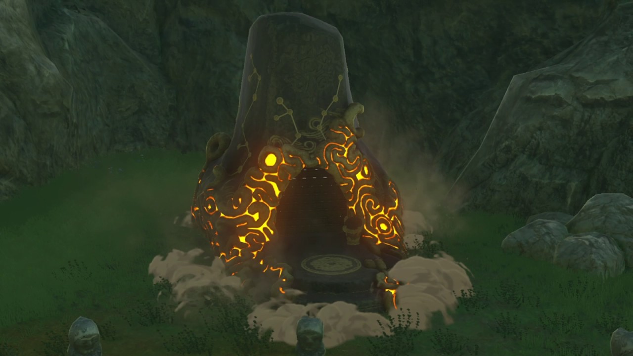 La estatua maldita - Santuario de Kamur - The Legend of Zelda: Breath of the Wild