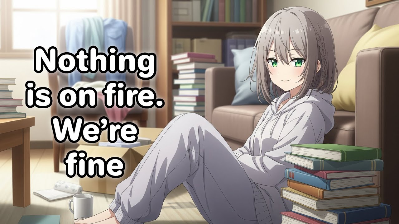Your Roommate Says “We Can Clean Later”… And Refuses to Move [friends to lovers] [f4a] [asmr rp]