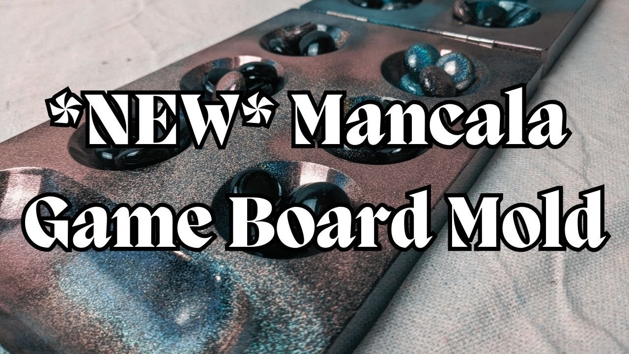 *NEW* Mancala Game Board Mold!!!