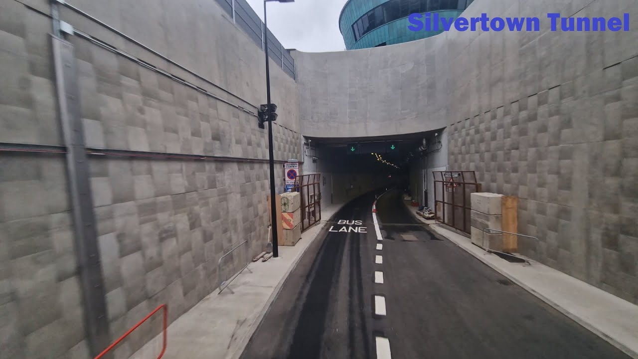 Silvertown Tunnel In London - SL4 Bus Route Learning: Journey Through the Silvertown Tunnel