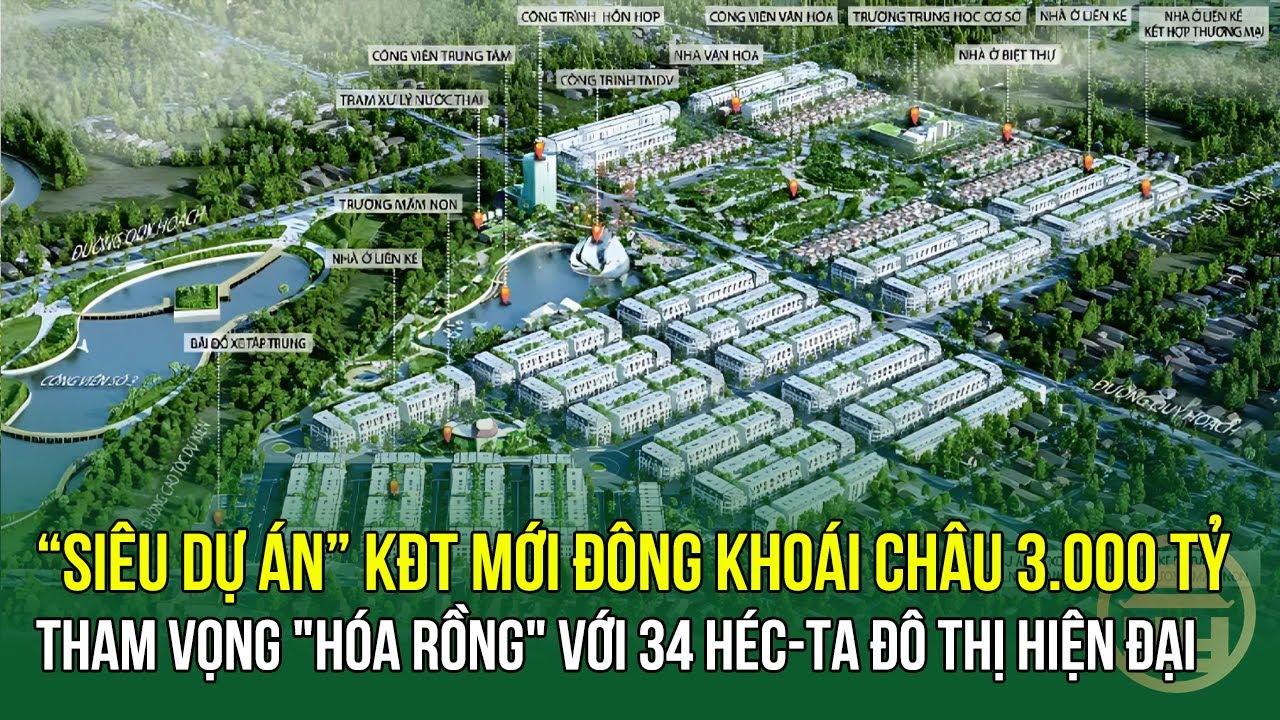 Siêu Dự Án 3.000 Tỷ: Đông Khoái Châu Tham Vọng 