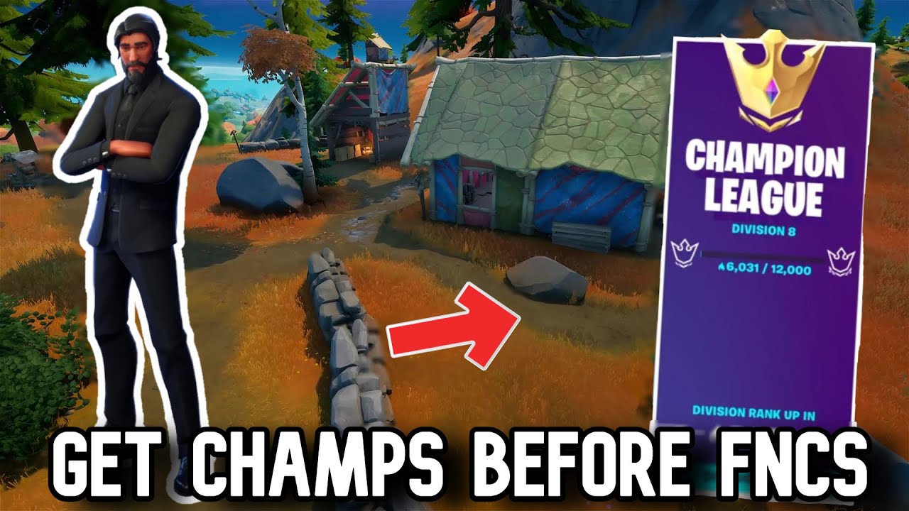 How To Get Champion Division For FNCS - Arena Tips & Tricks