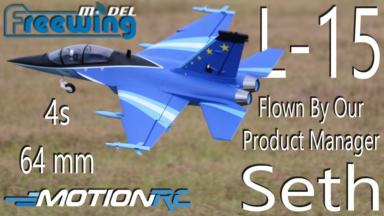Guest Flight of the New Freewing L-15 JL10 64mm EDF Jet  | Motion RC