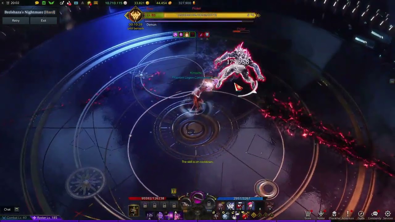 [Lost Ark] 1541 TTH gunslinger hard prokel 7m45