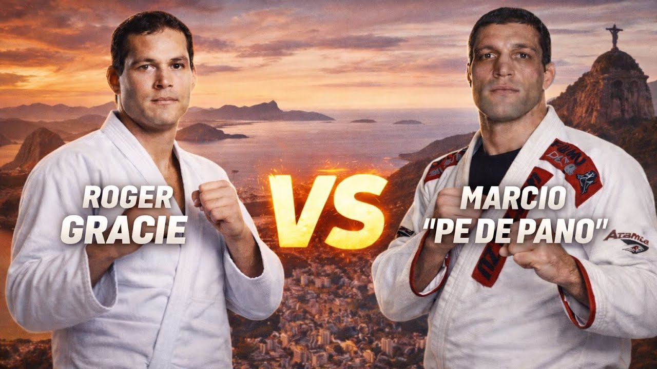 ROGER GRACIE Vs PE DE PANO Jiu Jitsu Match | Worlds 2003