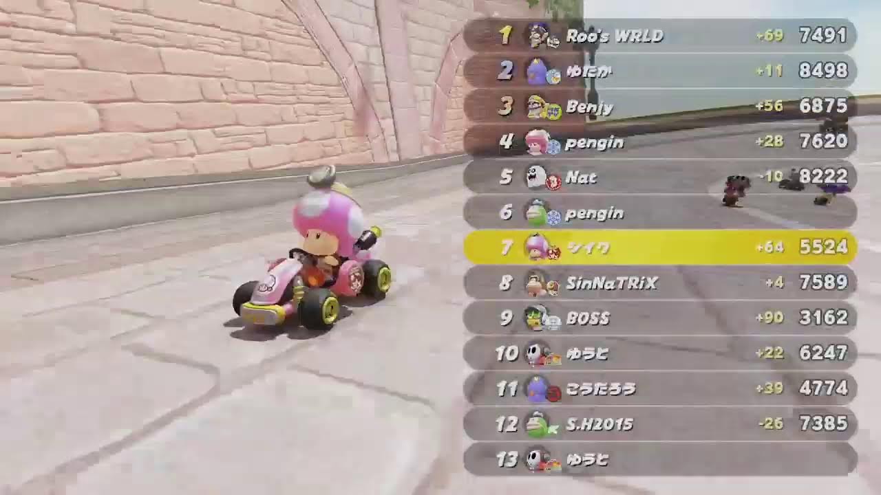 マリオカートワールド　まったらネット潜る・ｖ・