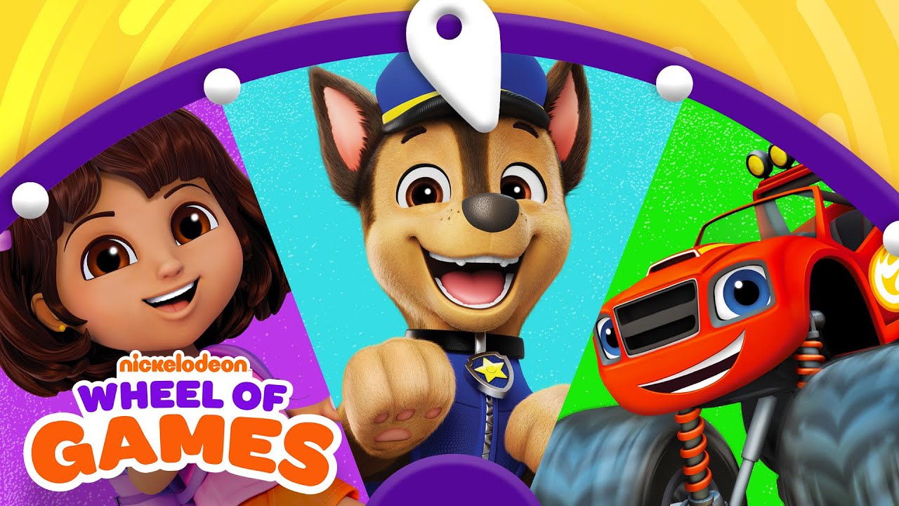 Play Spin the Wheel with PAW Patrol! | Wheel of Games Podcast #1 | Nick Jr. Music