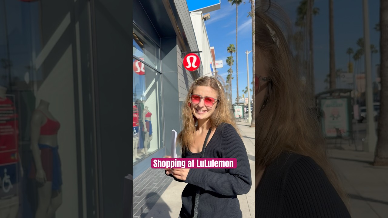 Нам было весело зайти в новый магазин, Эбби купила себе штаны для йоги! #abbeysautism