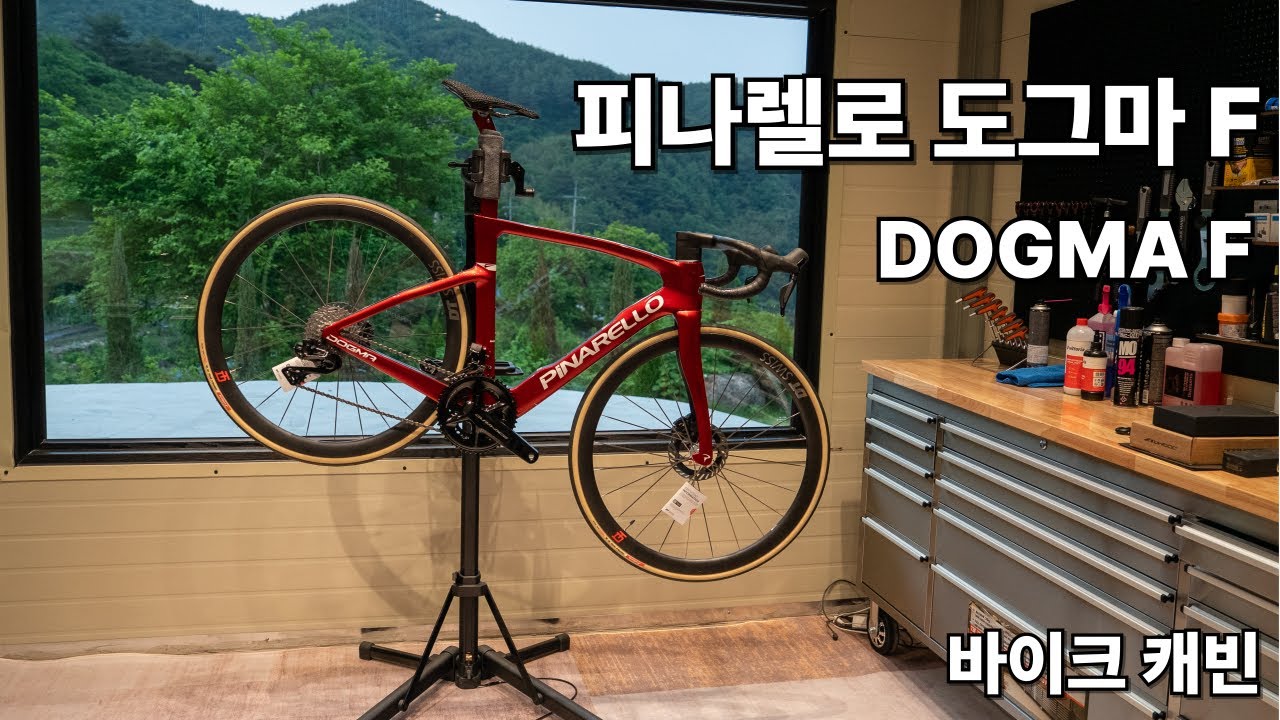 Pinarello Dogma F in Starry Red / 피나렐로 도그마 F 2025년 / Dream Build By BIKE CABIN