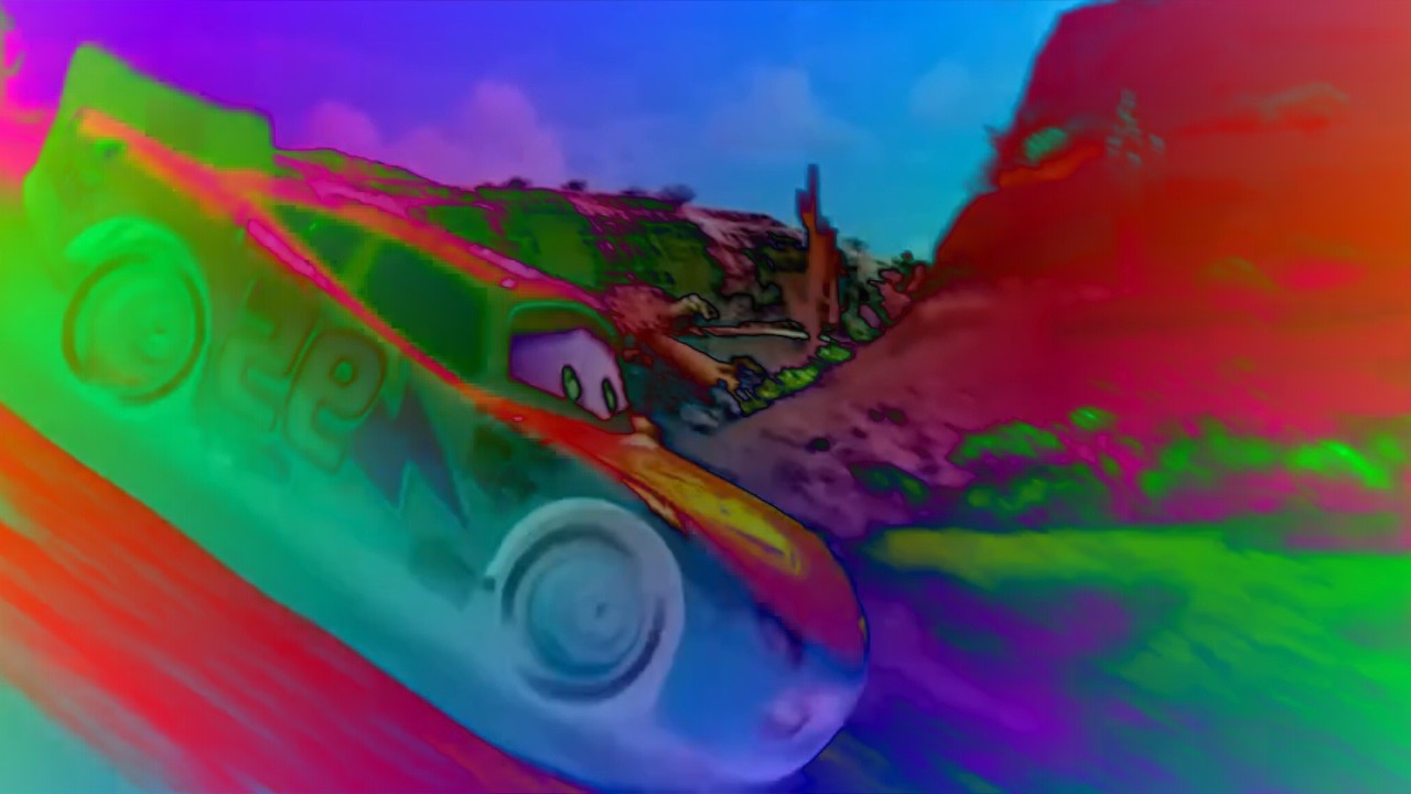 Mater Rolled Down The Cactus-Covered Hill!🌵| Pixar Cars | Gamavision Csupo Effects