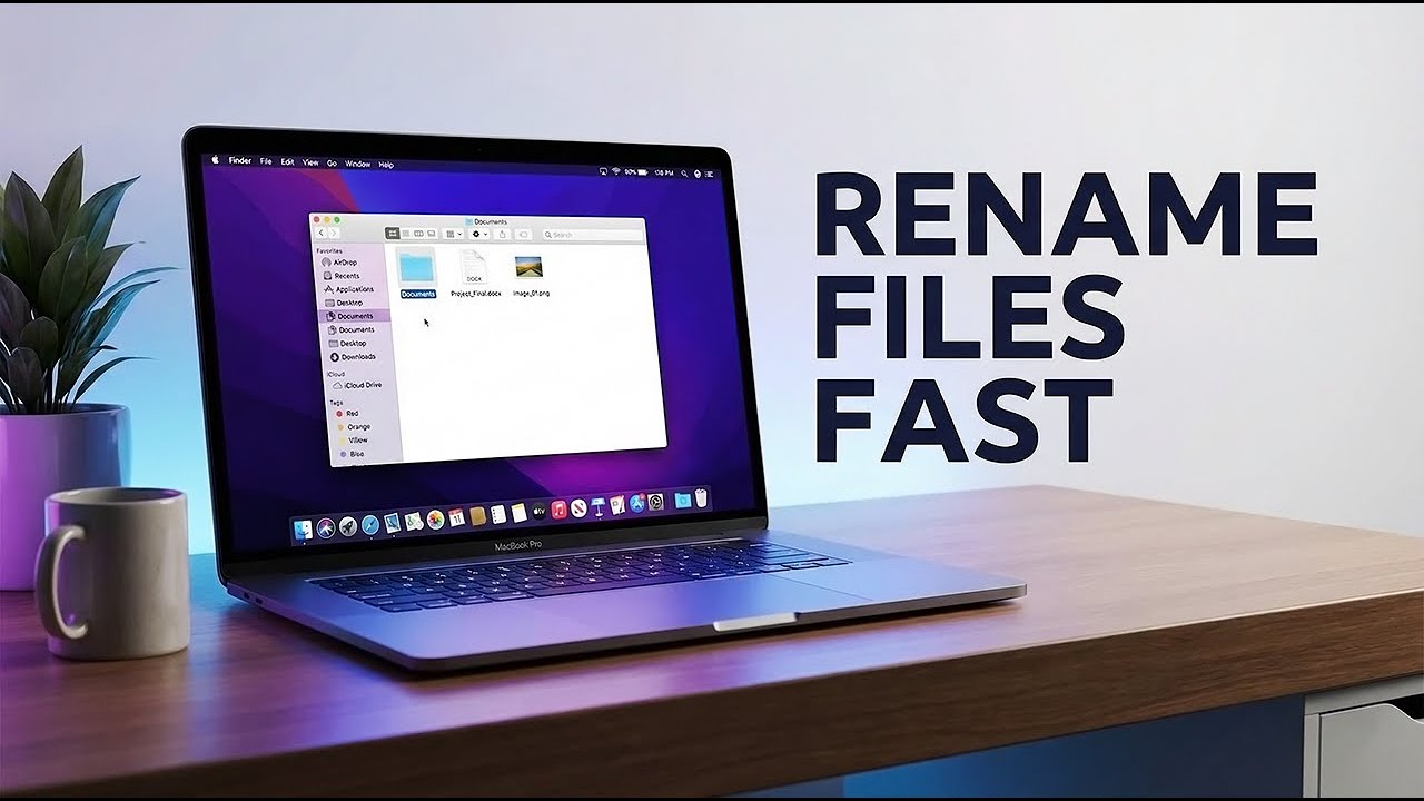 Как переименовать файлы на Mac: полное руководство (macOS 26)