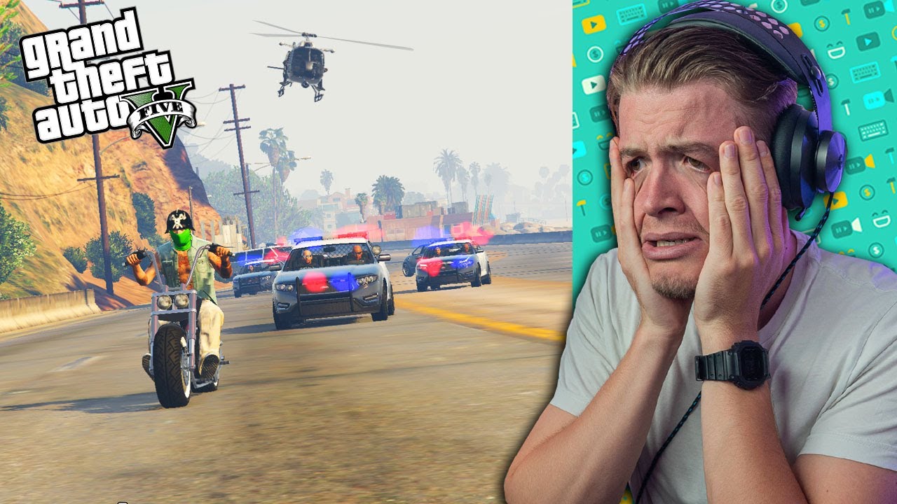 Vykradol Som Sámošku a išiel po mne Celý Policajný Zbor! Gta V Roleplay #7