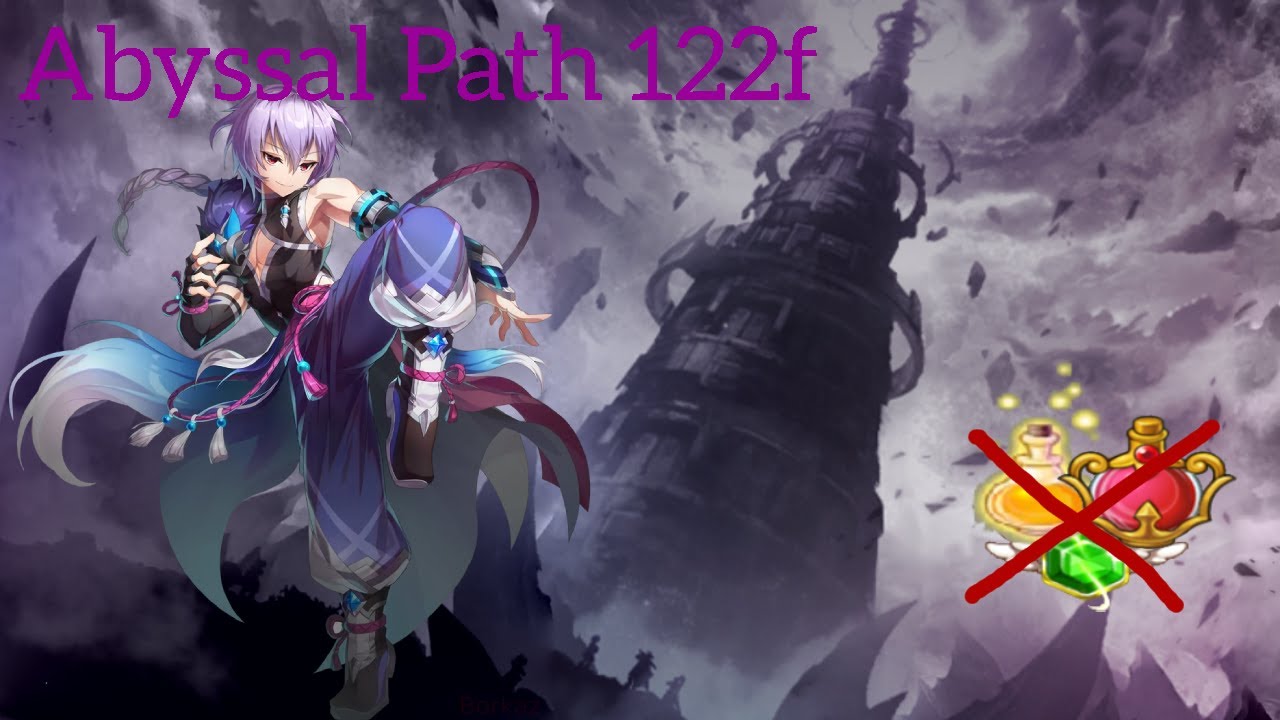 Asin - Abyssal Path 122f (no potions)  - Grand Chase Classic