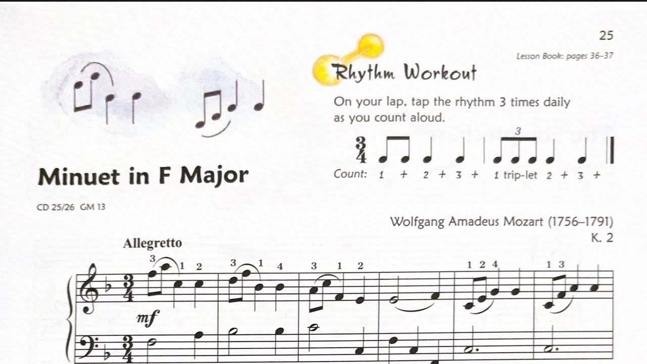Performance 4: Minuet in F Major - Practice Tempo Accompaniment Track