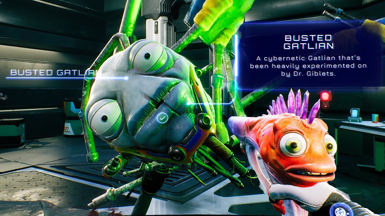 All Guns Reactions To Finding Lezduit Dead In The Lab - High On Life 2022