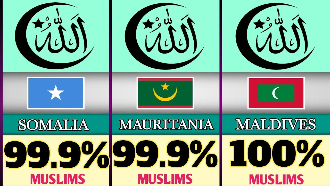 Muslim Population Ranking By Countries 2025