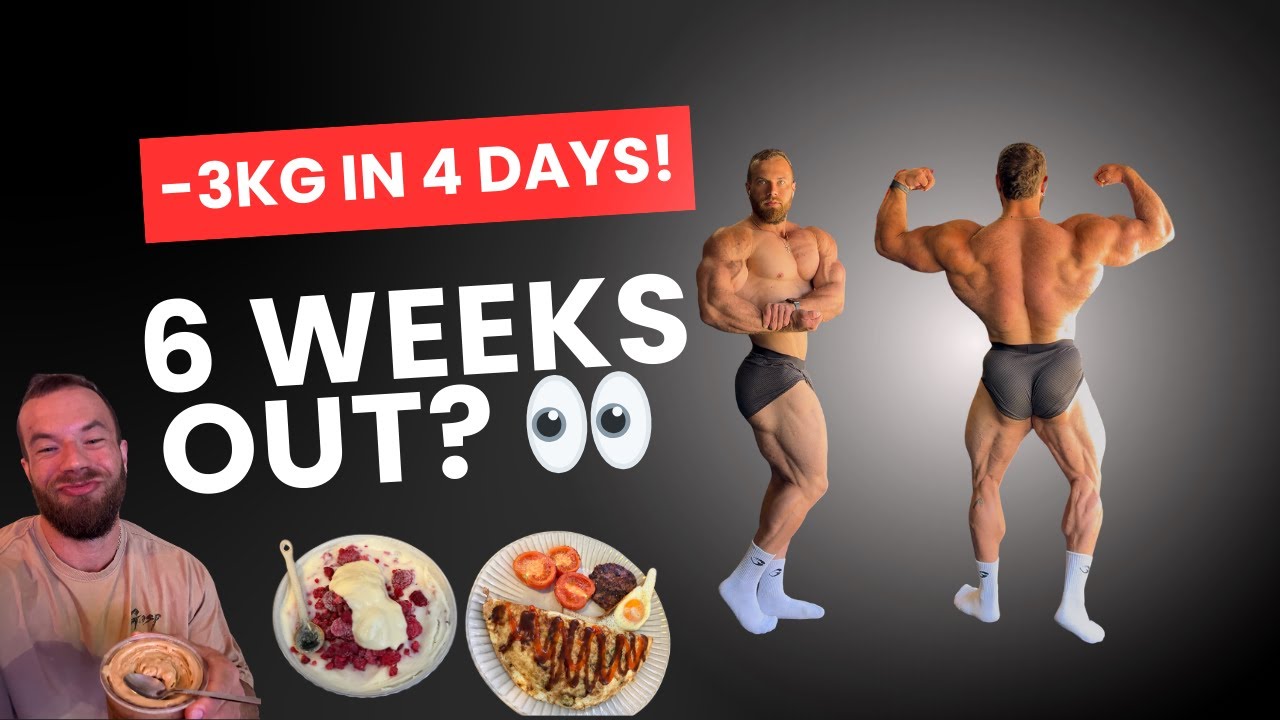 6 WEEKS OUT? MASSIVE WEIGHT DROP | FDOE & SUPPLEMENT REVEAL