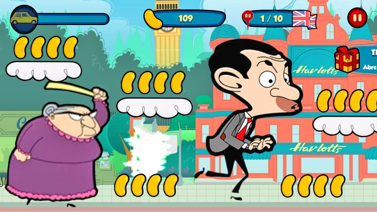 Mister Bean - Juegos Para Niños Pequeños - Mr Bean Around The World United Kingdom