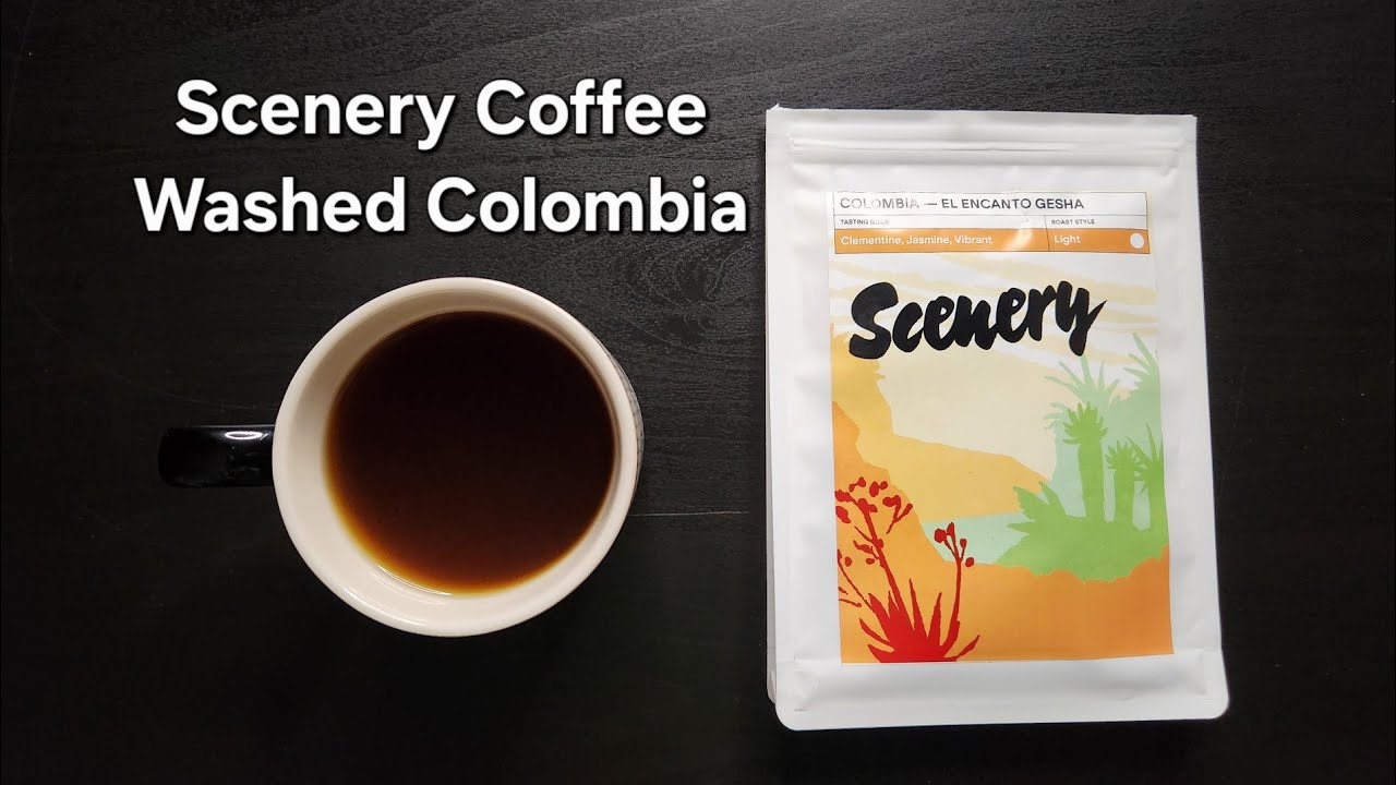 Scenery Coffee Review (London, England)- Washed Colombia El Encanto Gesha