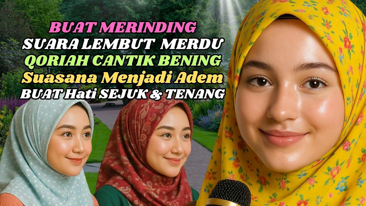 QARIAH CANTIK TILAWAH SUARA SYAHDU❗Bacaan Al-Qur’an Indah Menyentuh Kalbu dan Membuat Semua Haru