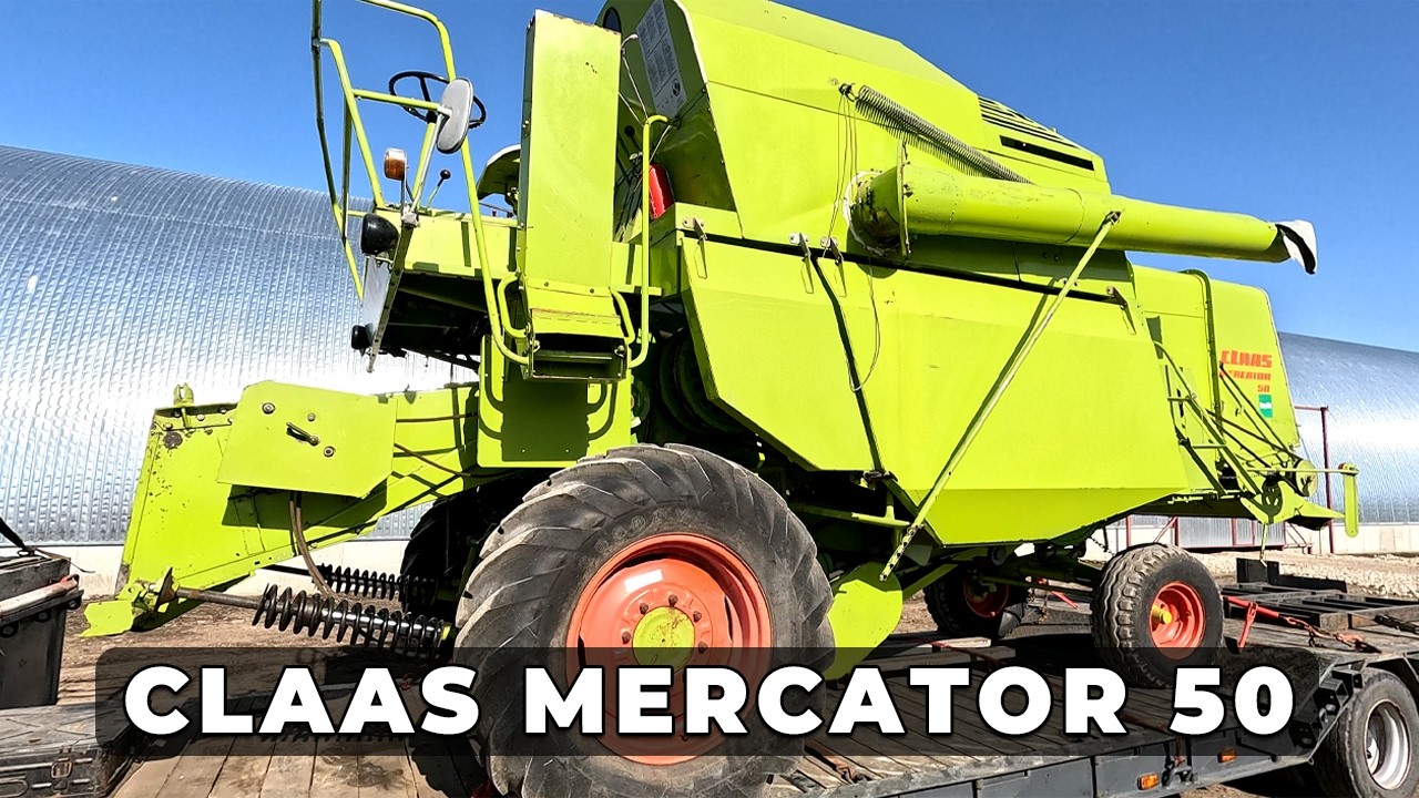 Позаплановий рейс для військового 🚛 Перевезення Claas Marcator 50 з Тернопільщини у с. Красносілка