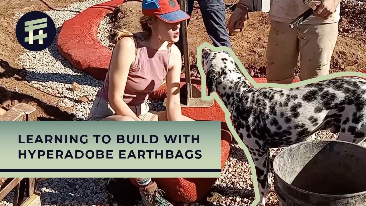 Learning how to build HYPERADOBE + Mice Take Over | Off Grid Hyperadobe Earthbag Tiny Home Ep 2