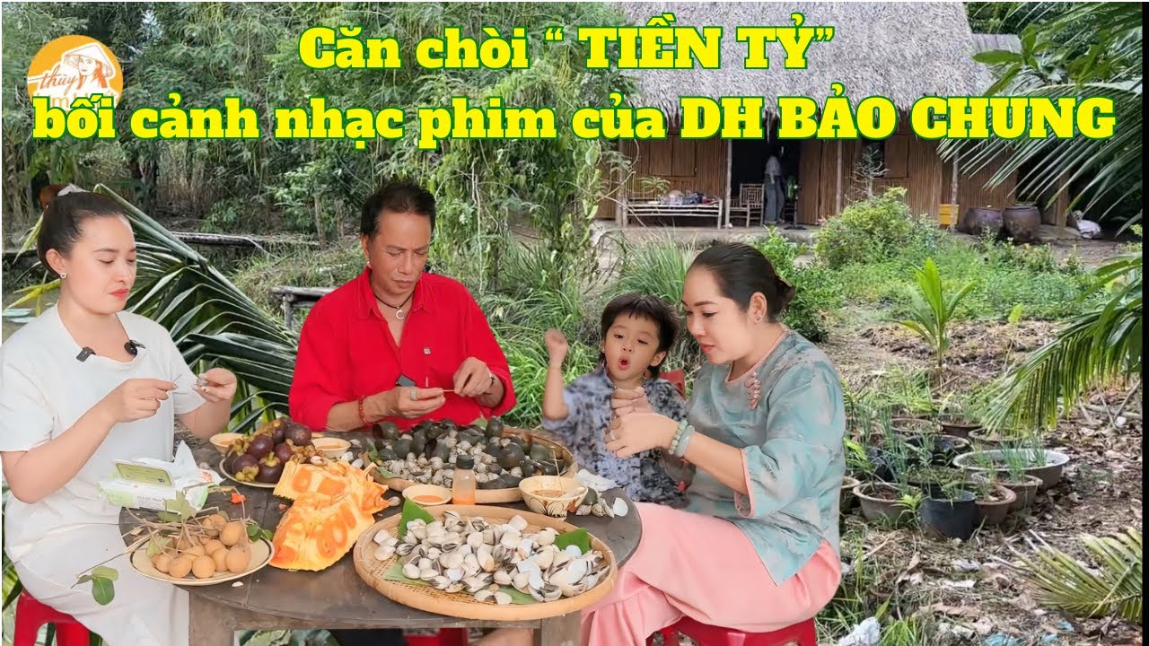 Thuỳ Kim Khiết mời DH Bảo Chung vào thăm căn chòi 