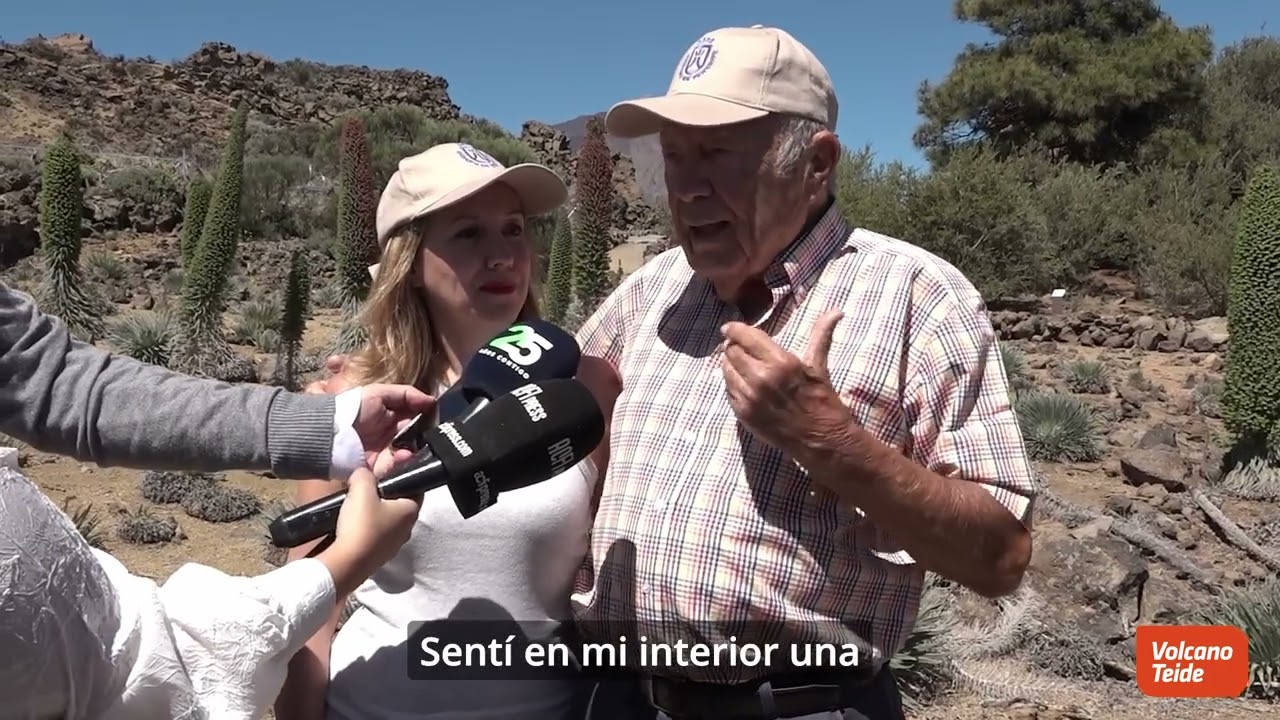 Entrevista a Wolfredo Wildpret en la inauguraci&oacute;n del Jard&iacute;n Bot&aacute;nico hom&oacute;nimo | Tenerife Renace