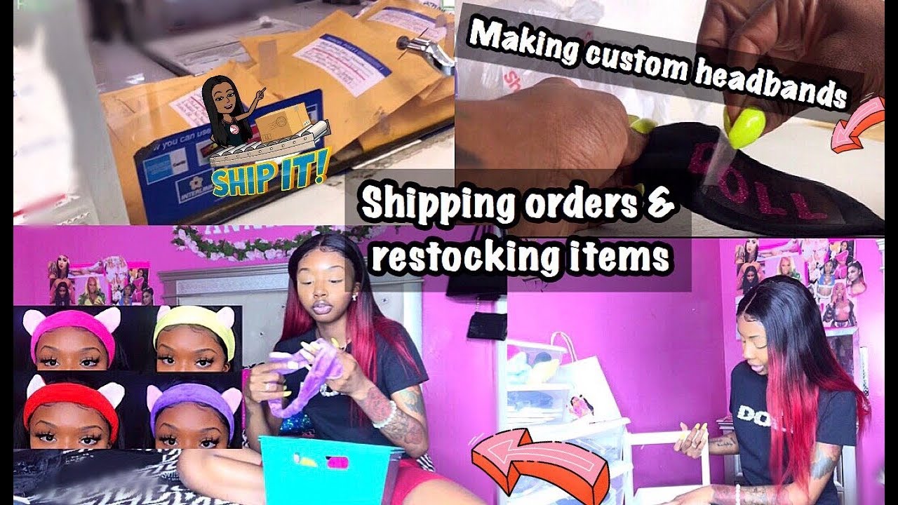 Entrepreneur Life Ep 6 | SHIPPING , RESTOCKING & MAKING NEW ITEMS ! |