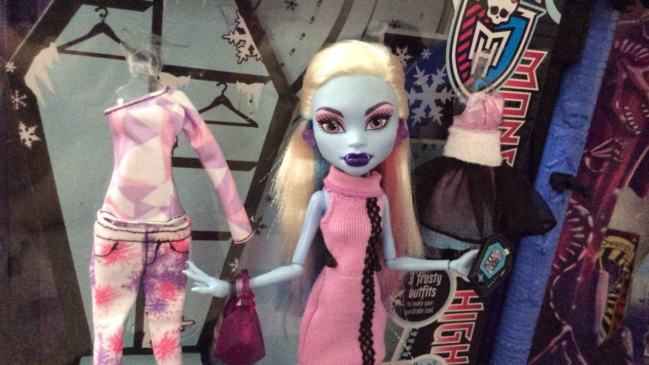 Monster High I Heart Fashion Abbey Bominable doll review! | throwback review