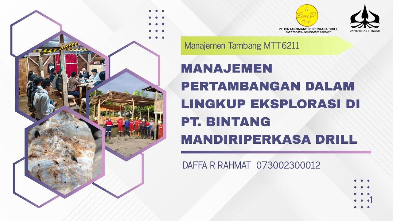 MTT6211 - Menejemen Tambang 