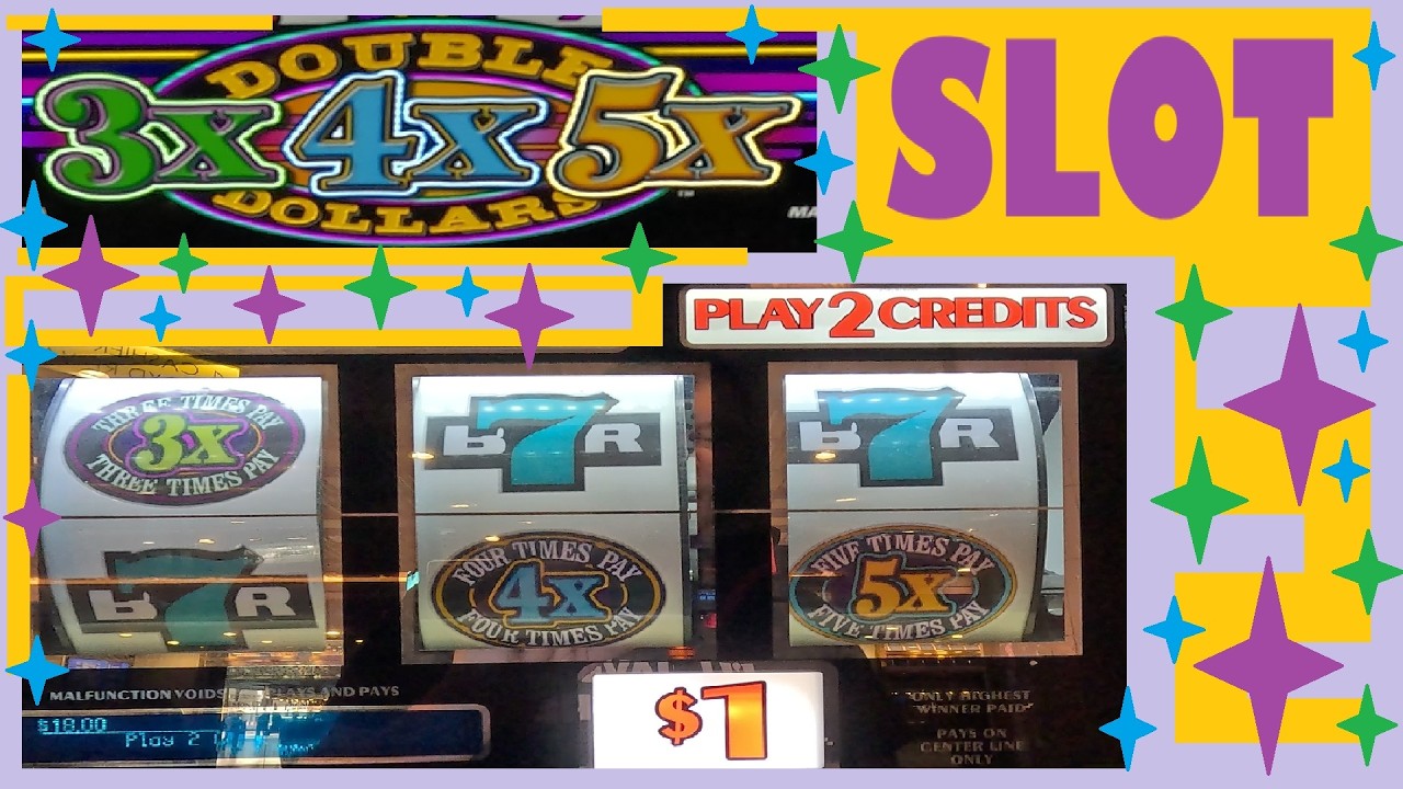 We play the 3x4x5x DOUBLE DOLLARS slot at FREMONT CASINO IN Las Vegas