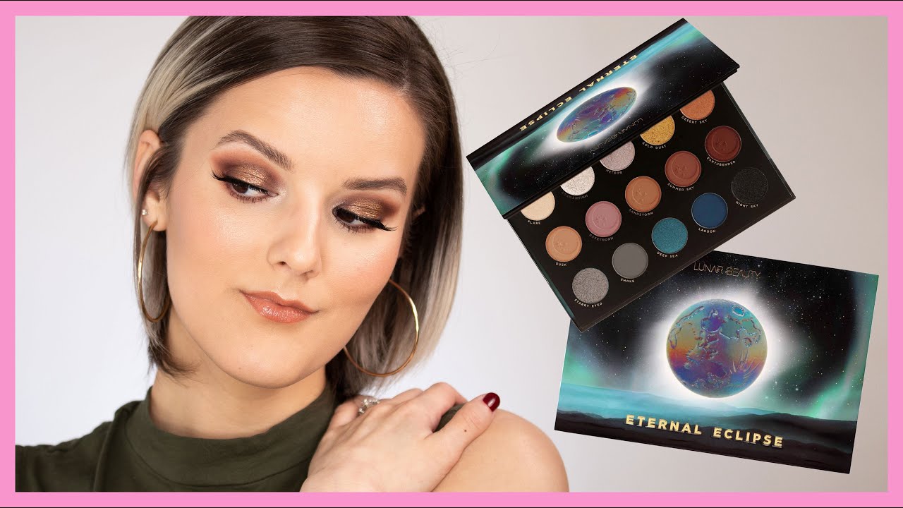 Lunar Beauty Eternal Eclipse Review - Creating a Halo Eye for Hooded Eyes