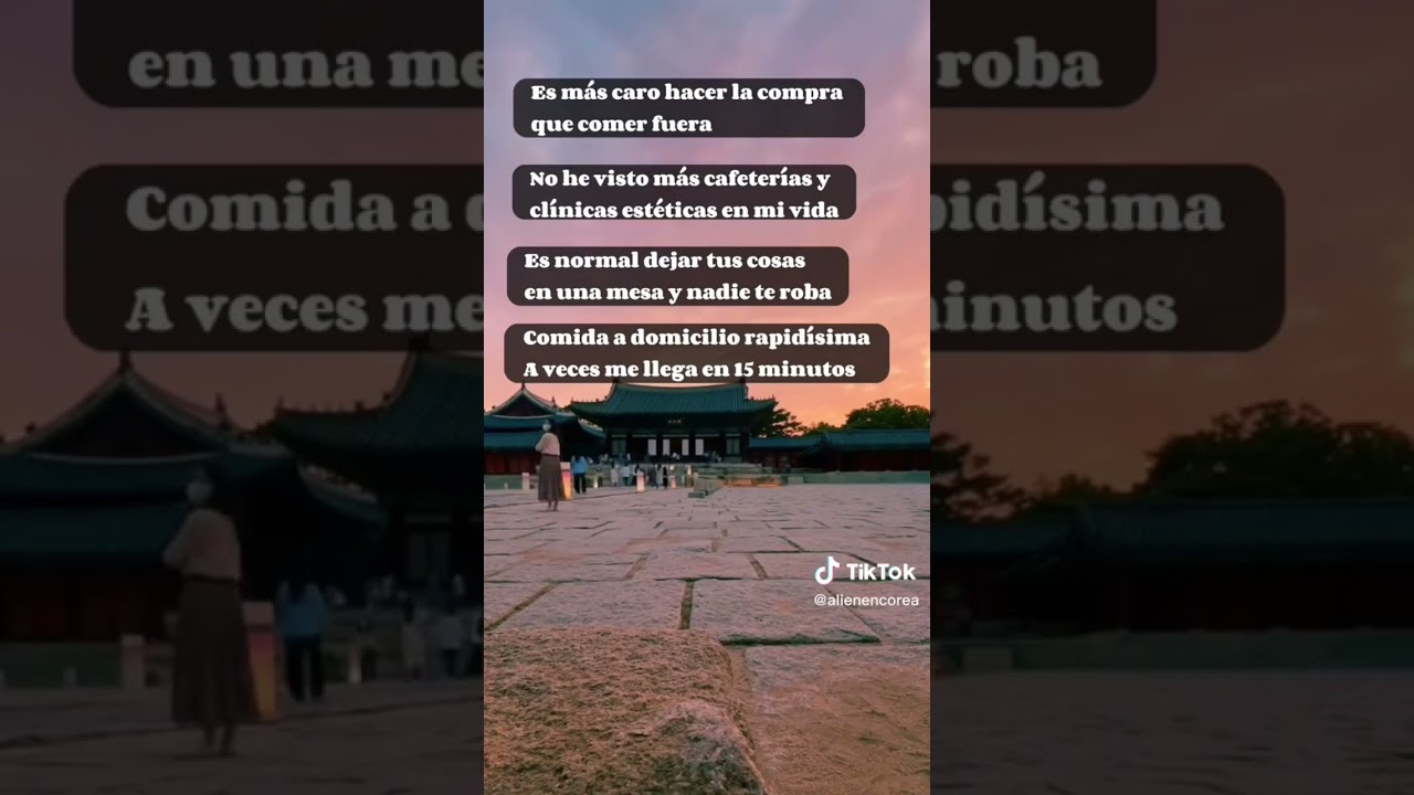 Choques culturales de espa&ntilde;a a corea #vivirencorea #viajaracorea