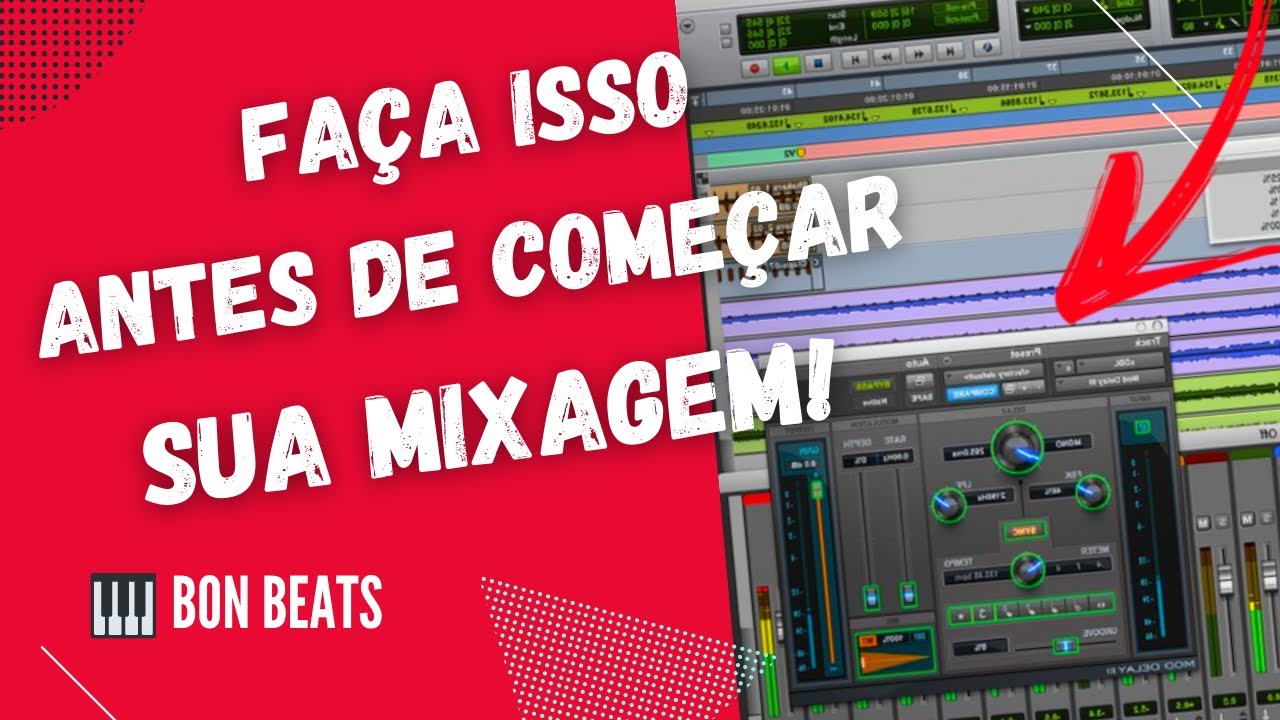 Faça isso antes de MIXAR uma musica! - 3 DICAS DE PRE MIX!